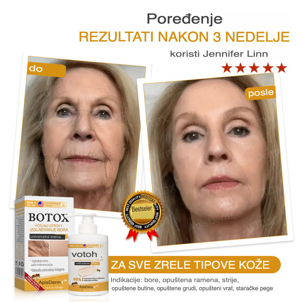 Botox Krema za Učvršćivanje i Smanjenje Bora